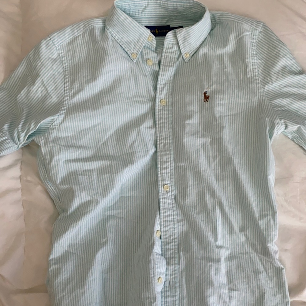 POLO 3/4 sleeve button down
